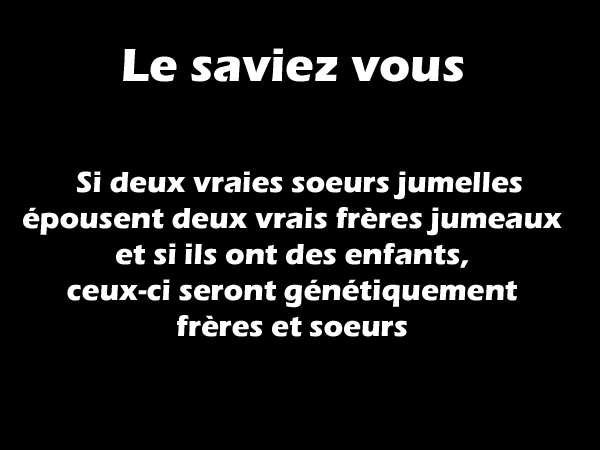 LE SAVIEZ VOUS